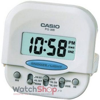 Ceas de birou Casio WAKE UP TIMER PQ-30B-7EF