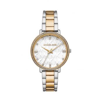 Michael Kors ceas MK4595 femei, culoarea argintiu