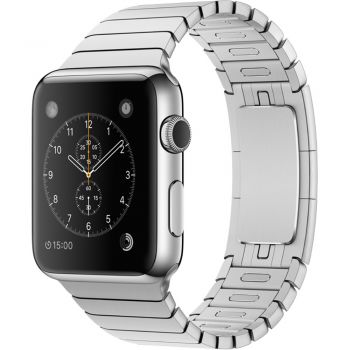 Apple Watch 42mm Stainless Steel Case, Link Bracelet