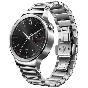 Smartwatch Huawei W1 Steel, Bratara metalica