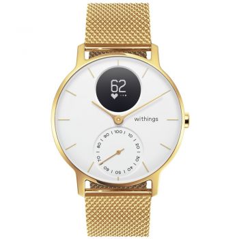 Smartwatch Withings Steel HR, Limited Edition, 36mm, Champagne Gold