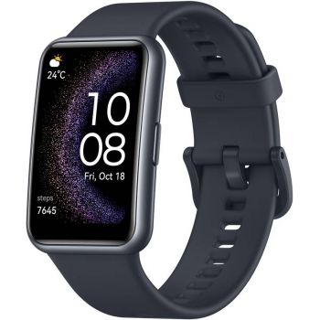 SmartWatch Huawei Watch Fit SE, Silicone Strap, Starry Black