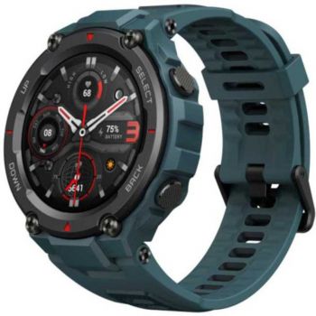 Resigilat - Ceas Smartwatch Amazfit T-Rex Pro, Albastru Steel