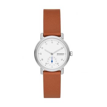 Skagen ceas Kuppel Lillie femei, culoarea maro, SKW3103