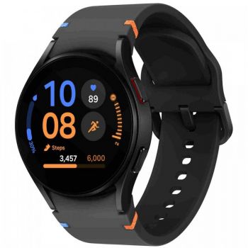 SmartWatch Samsung Galaxy Watch FE, 40 mm, Black, Wi-Fi, Bluetooth, GPS, NFC, Rezistent la apa