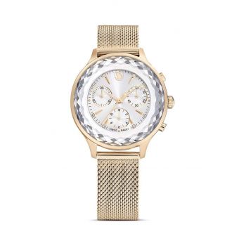 Swarovski ceas NOVA CHRONO culoarea auriu, 5677500