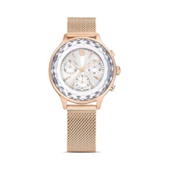 Swarovski ceas NOVA CHRONO femei, culoarea auriu, 5677506