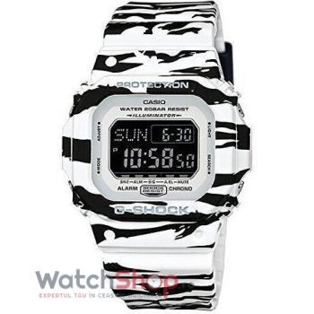 Ceas Casio G-Shock DW-D5600BW-7 Tiger Strap