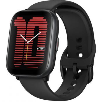 AMAZFIT Smartwatch AMAZFIT Active, GPS, Android/iOS, silicon, Midnight Black