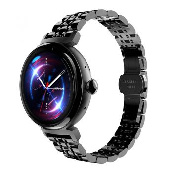 Ceas Smartwatch Hifuture Future Aura Ladies Stainless Steel, Negru