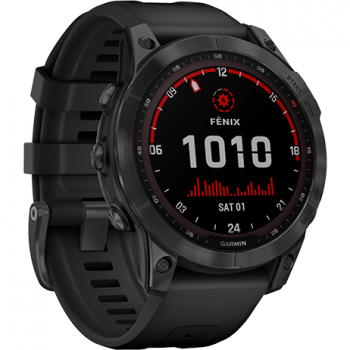 GARMIN Smartwatch Garmin Fenix 7X Solar, 51 mm, GriNegru