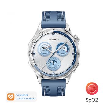 Smartwatch Huawei Watch GT5, 46mm, Blue Woven Strap