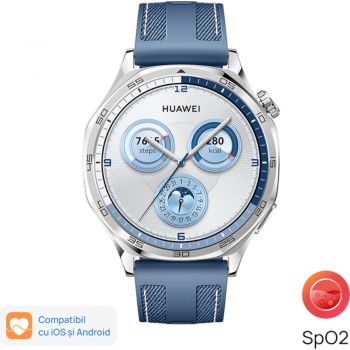 Smartwatch Huawei Watch GT5, 46mm, Blue Woven Strap