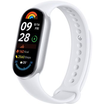 Bratara fitness Xiaomi Mi Smart Band 9, Glacier Silver