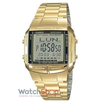 Ceas Casio DATA BANK DB-360G-9A Baterie 10 ani