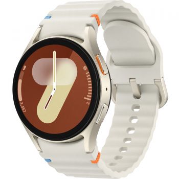 Samsung Galaxy Watch 7, 40 mm, GPS, Cream aluminum case, Cream strap