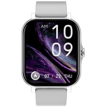 Allview Smartwatch Allview Connect S, Procesor HS6620, Eran IPS 1.7, Bluetooth, Microfon, Difuzor, Monitorizare ritm cardiac, Activitati sportive, Apelare, Notificari, Gri