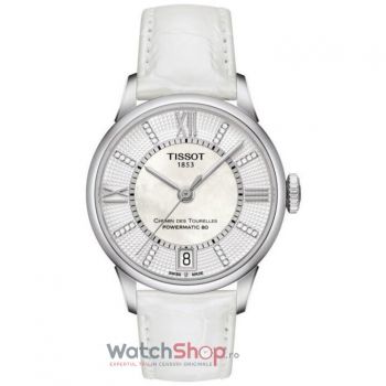 Ceas Tissot T-CLASSIC T099.207.16.116.00 Chemin des Tourelles Powermatic 80 Lady