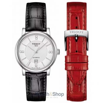 Ceas Tissot TISSOT Mod. CARSON AUTOMATIC W-DIAMONDS - Special Pack + Extra Strap