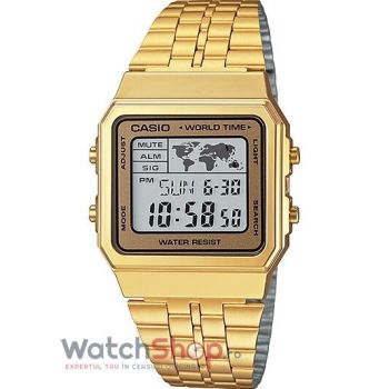 Ceas Casio RETRO A500WGA-9DF Gold