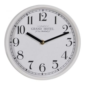 Ceas de perete ø 22 cm Grand Hotel – Ixia