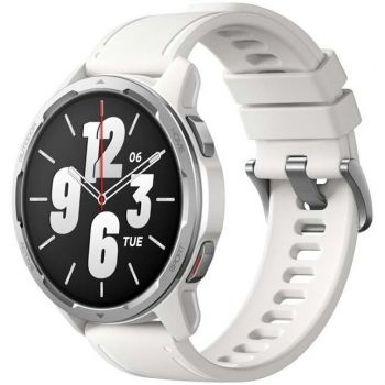 Xiaomi Smartwatch Watch S1 Active, Bluetooth GPS Wi-Fi, 47 mm, Argintiu - Moon White