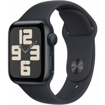 Apple Apple Watch SE2 GPS 40mm Midnight Carcasa Midnight Aluminium 40mm, Midnight Sport Band