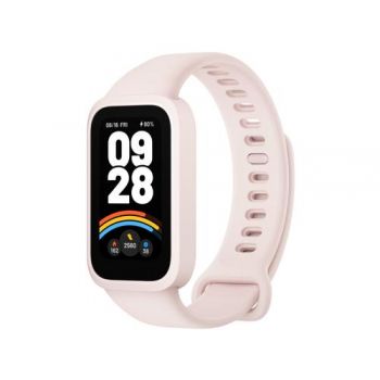 Bratara fitness Xiaomi Smart Band 9 Active, Ecran TFT 1.47inch, 50 moduri sportive, 100+ fete de ceas, Rezistenta la apa 5ATM (Roz)