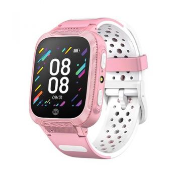 Ceas inteligent Smartwatch Forever Find Me 2 KW-210 Kids, Ecran 1.44inch, Bluetooth, microSIM (Roz)