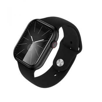 Ceas inteligent Smartwatch Sendem N9 Max, Ecran HD 2.01inch, Bluetooth, Monitorizare sanatate, Peste 100 moduri sport (Negru)