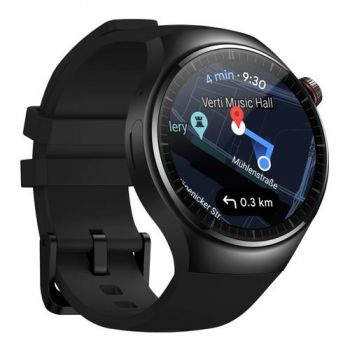 Ceas inteligent Smartwatch Zeblaze Thor Ultra 4G, Ecran AMOLED 1.43inch, 2GB RAM, 16GB Flash, Procesor Spreadtrum SC8541E, Android 8.1, GPS, OTA, Monitorizare sanatate, 930 mAh, Nano SIM (Negru)