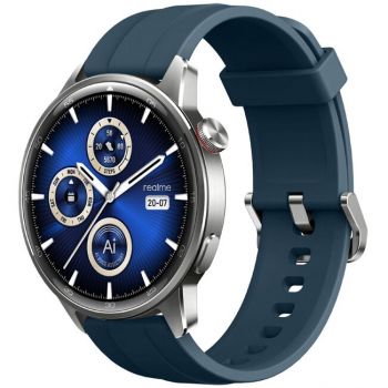 REALME Ceas Smartwatch Realme S2, Albastru-Argintiu