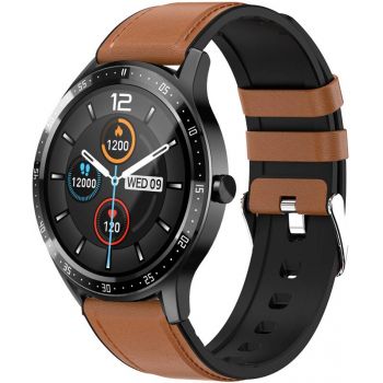 SmartWatch Maxcom FW43 Cobalt 2 Black, senzor ritm cardiac, senzor SpO2, pachetul include 2 curele