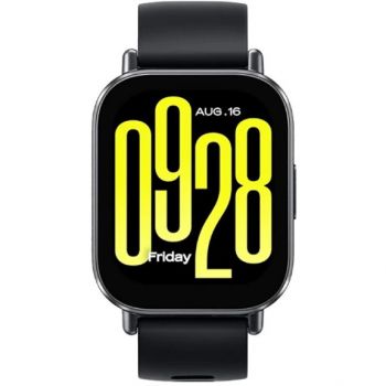 Xiaomi Smartwatch Xiaomi Redmi Watch 5 Active, Bluetooth 5.3, Ecran LCD 2, Android/iOS, 140+ Moduri Sport, Monitorizare 24/7, Microfon, IPX8, HyperOS, Negru